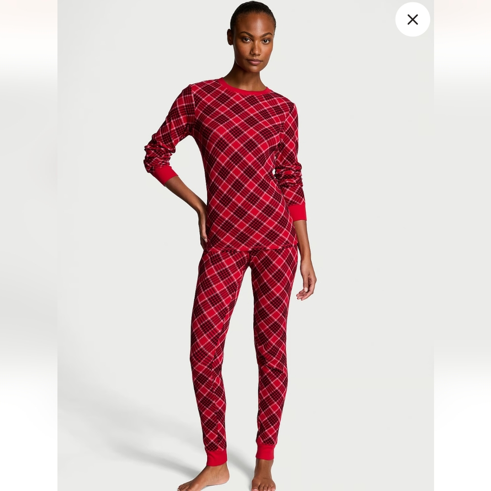 New Victoria's SecretThermal Long Pajama Set